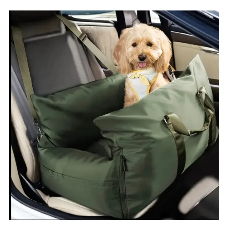 High quality Multi functional Car Seat Pet Booster Seat with Front Rear High Safety pet Pillows for Small Medium Dogs