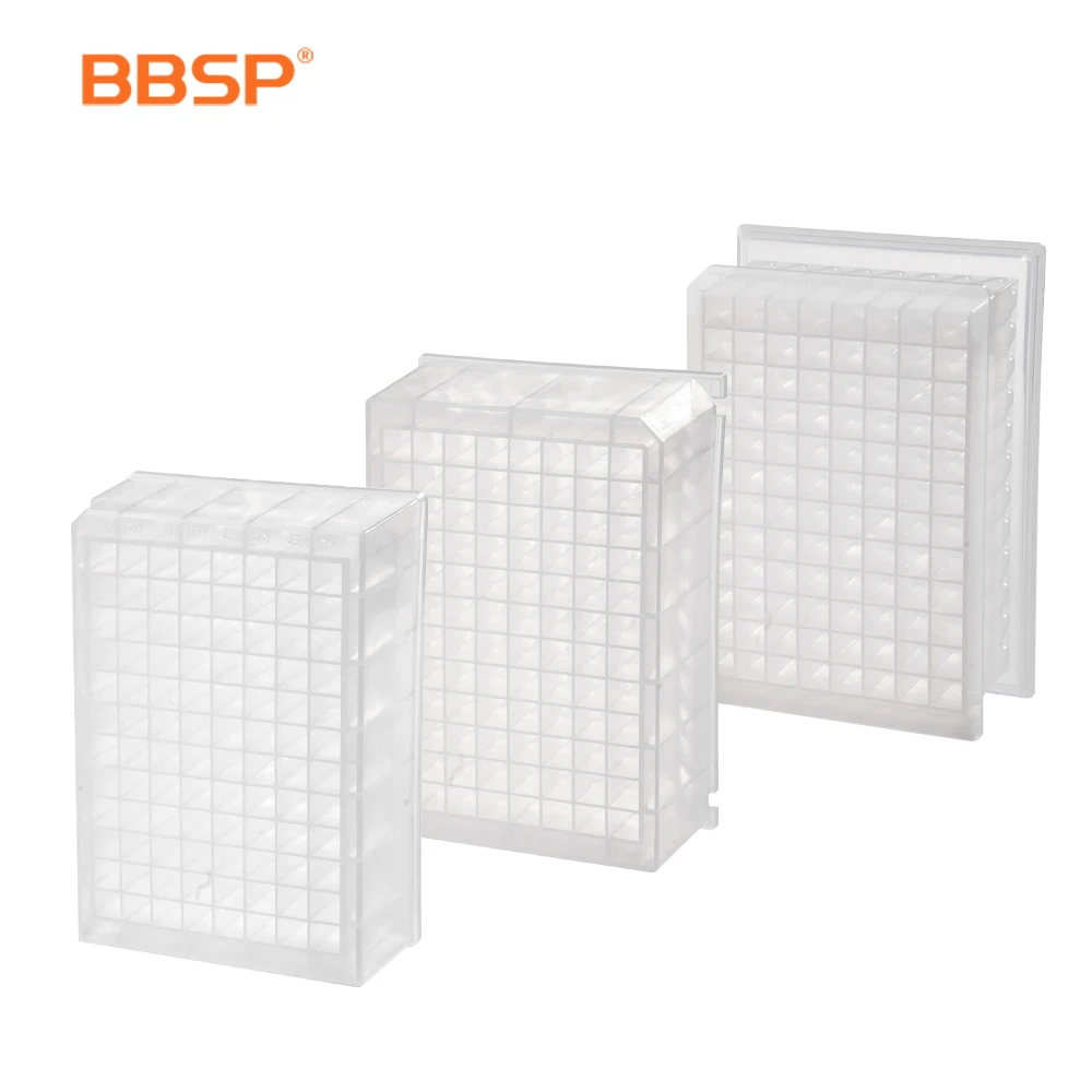 BBSP лабораторный пластиковый прозрачный гребень с 8 наконечниками, 96 пластин для выращивания клеток глубоких скважин