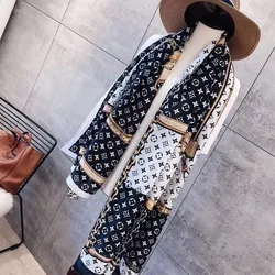 Free shipping luxury women long Silk shawl Scarf hijab