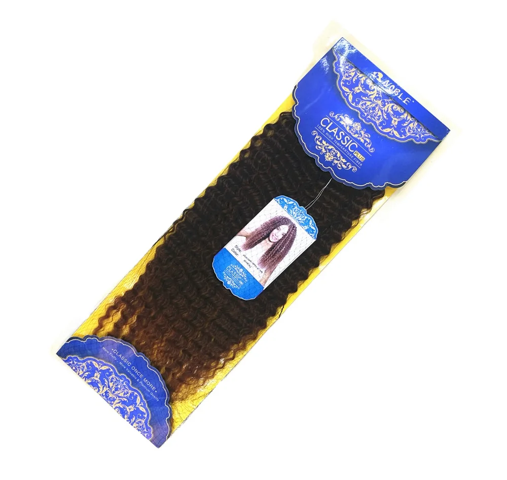 original brand CLASSIC CURLY  22inch 120gr synthetic hair extensions for black women