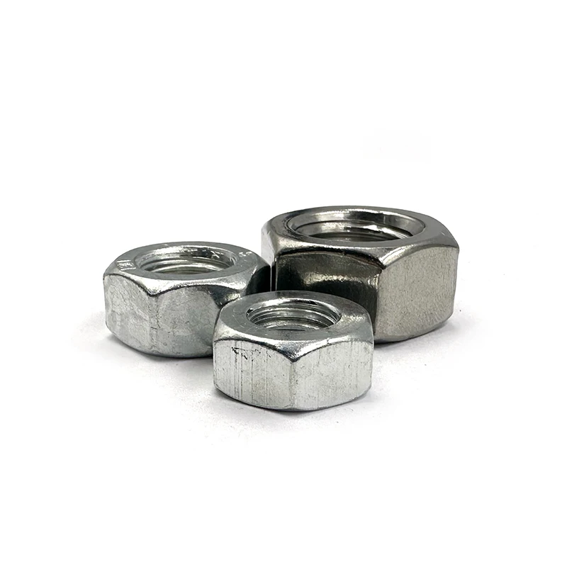DIN934 hexagon head self locking nuts stainless steel 304 factory price