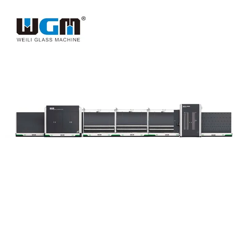 Вертикальное оборудование для производства полых стекол LBW2500PC аналогичное устройству Lisec