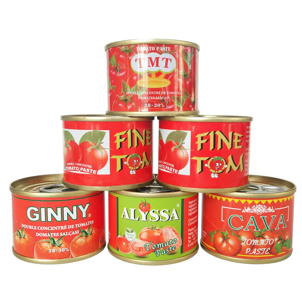 Лидер продаж, дешевая цена, асептический томатный соус френхона 70 г, 400 г, 800 г, легко открывающийся, холодный разрыв, Оловянная линия по производству консервированных томатных паст