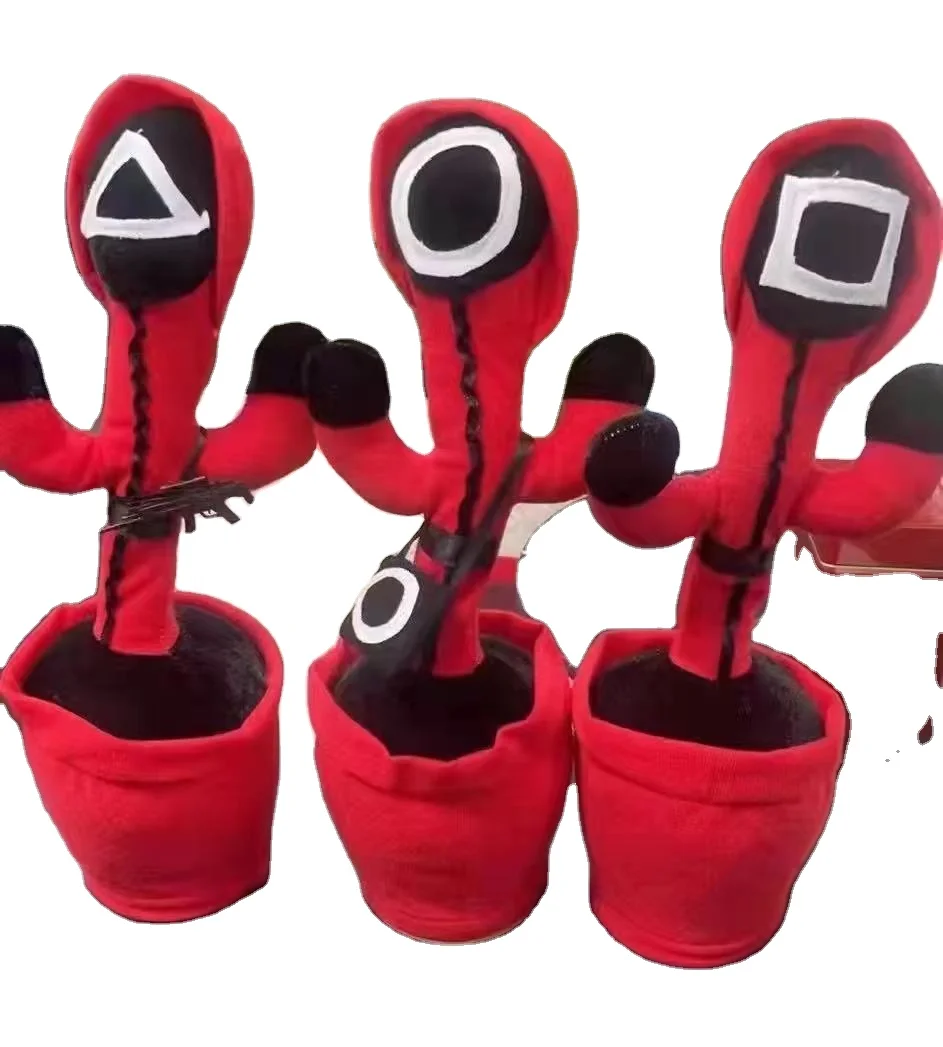 Лидер продаж, забавная говорящая кукла, пение, плюшевая игрушка для записи, музыкальная игрушка, танцующий кактус