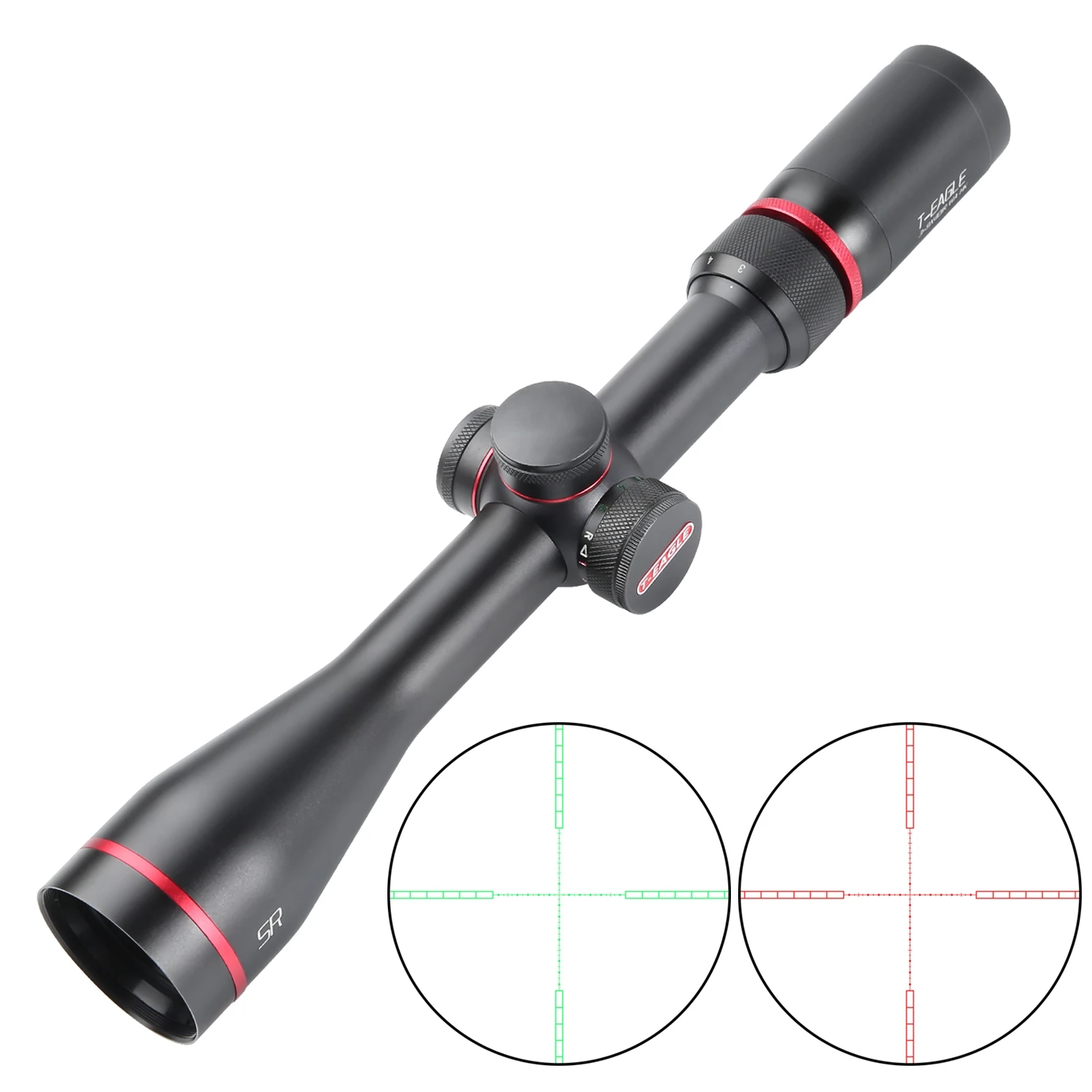 T-EAGLE SR 3-9X40 IR Wide Angle Optic Scope High Quality Shockproof Sports Camera Outdoor Equipment Scopes & Accessories