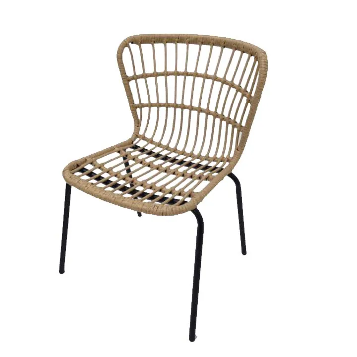 New Fashion Design Wicker Furniture Simple Rattan Cocoon Chair Bangkok Rattan Chair