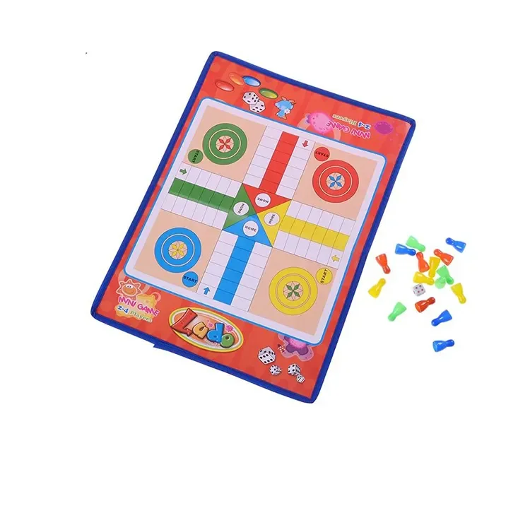 EPT Hot selling kids play ludo game big size ludo set for sale