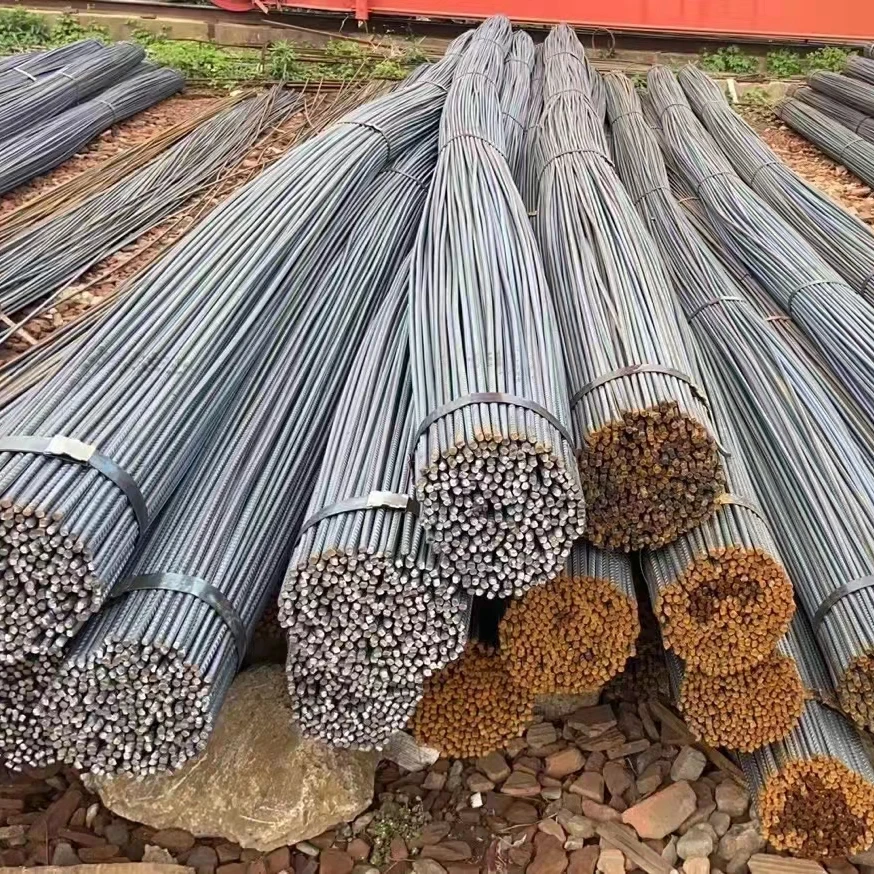 HRB400 HRB500 Factory Direct Sale Reinforcing Mesh Welding Production Iron Steel Rods Rebar Scrap