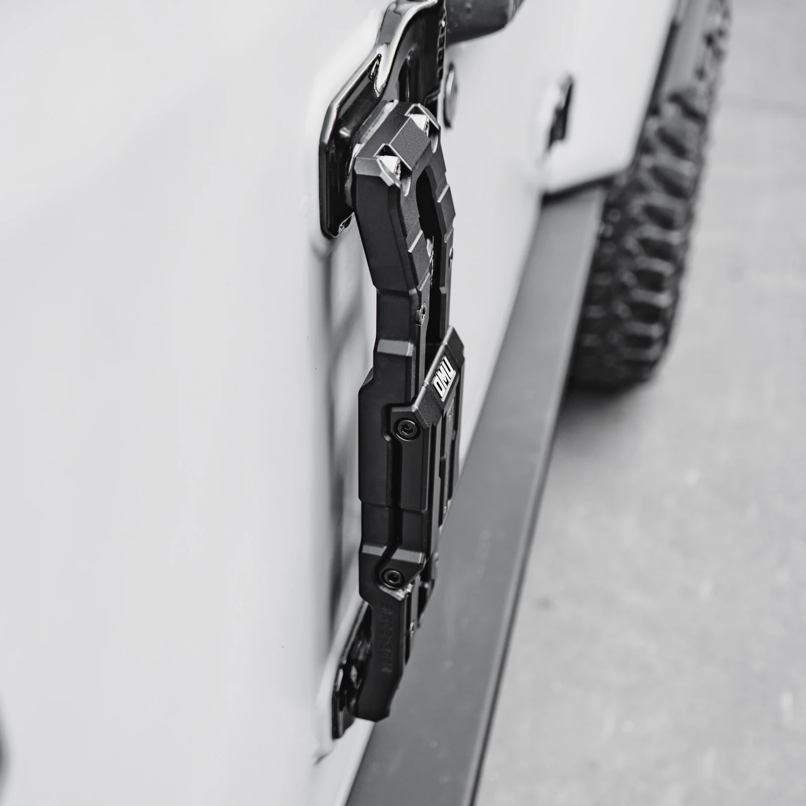 OMU Genesis series door step for Jeep Wrangler accessories offroad door folding door hinge for Jeep JK JL Gladiator