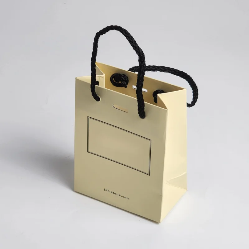 Recyclable Art Texture Paper Luxury Perfume Paper Packaging Gift Set Box with Paper Bag and Thank You Card Envelope