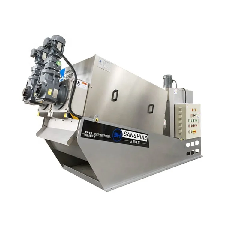 Ordinary Product with Humanized Design Sludge Dehydrator Screw Press Dewatering Machine Sluge Dehydrator Solid Liquid Separator