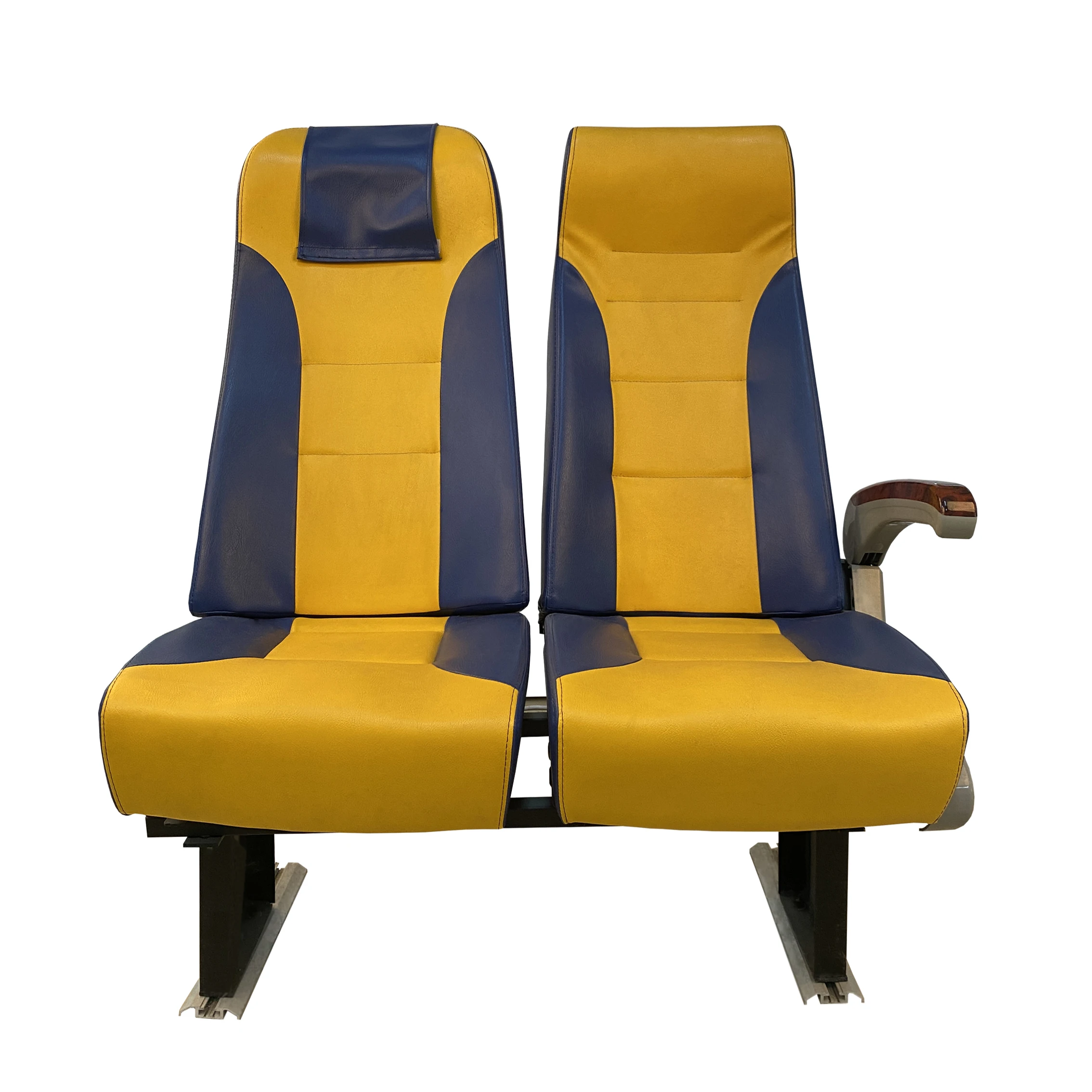 New bus seat minibus double seat Elastic soft seat
