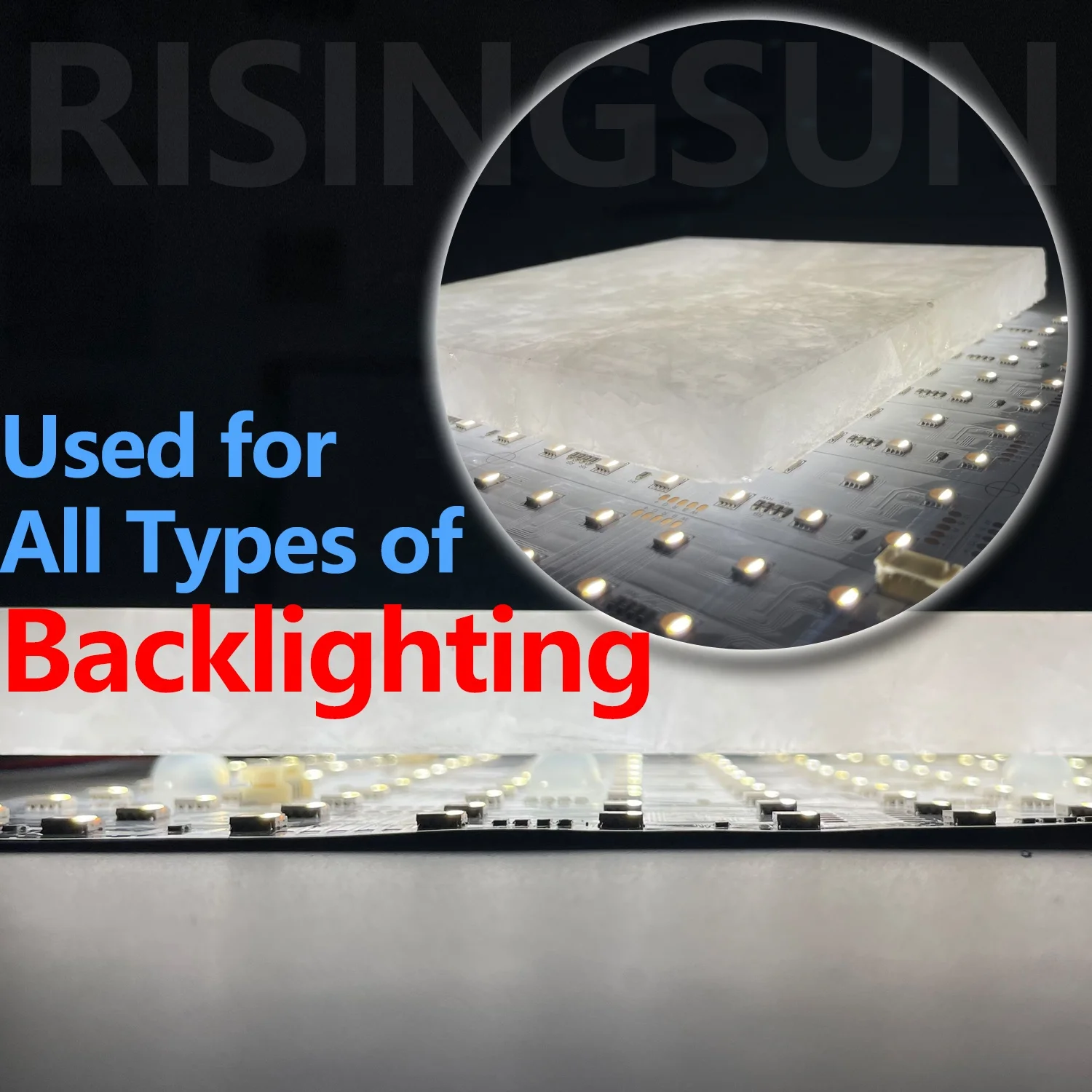 Фабричная ультратонкая бумага SMD5050 RGBW Гибкая каменная подсветка светодиодная панель для столешниц