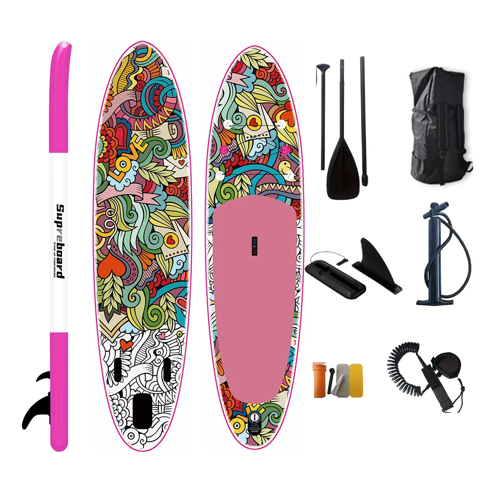 New 2021 Christmas Design Custom Service sup Paddle board paddle surf Design China Surfboard Manufacturers