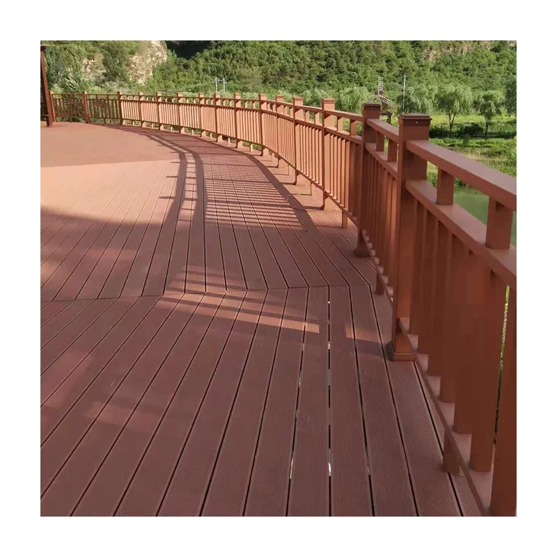 Cheap Price Wood Decking Plastic Composite Outdoor Wpc Deck Tile