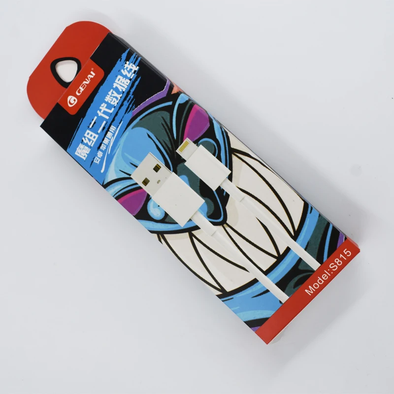 wholesale factory price  Retail Brand New USB Charging Data Cable With Packaging