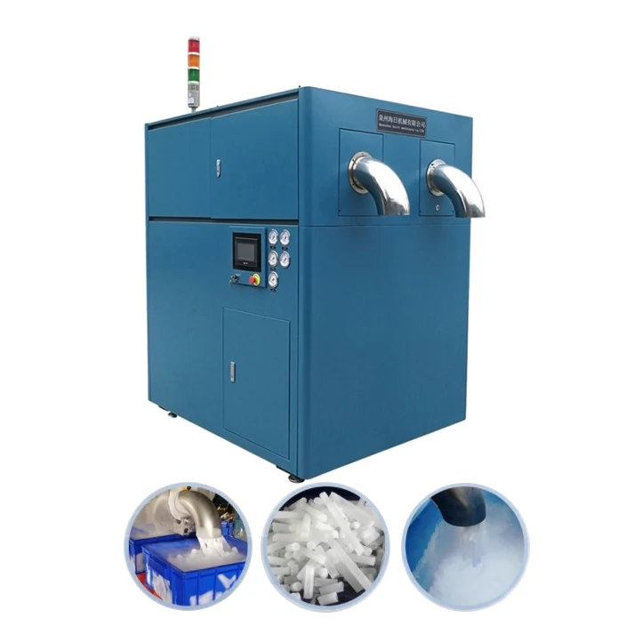 Industrial Laboratory Hydraulic Press Generator Dry Ice Production Machine