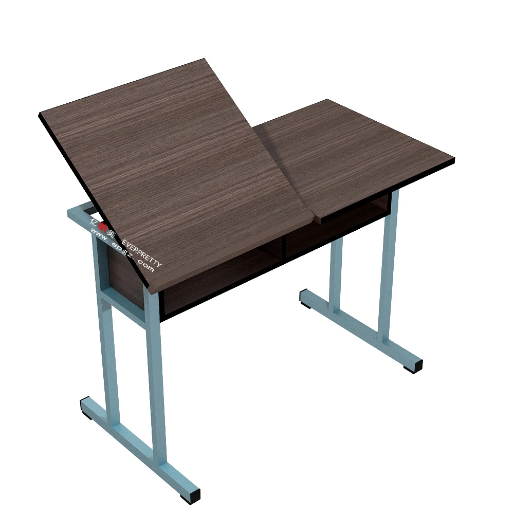 High Quality School Furniture Wooden Folding New Engineering Drawing Table for Sale