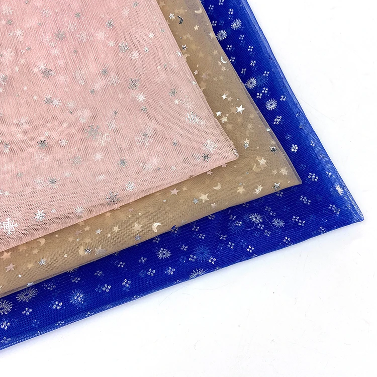 
 Высококачественная китайская ткань, детская одежда, популярная ткань в виде цветка Луны, нейлоновая швейцарская Базовая цветная ткань  