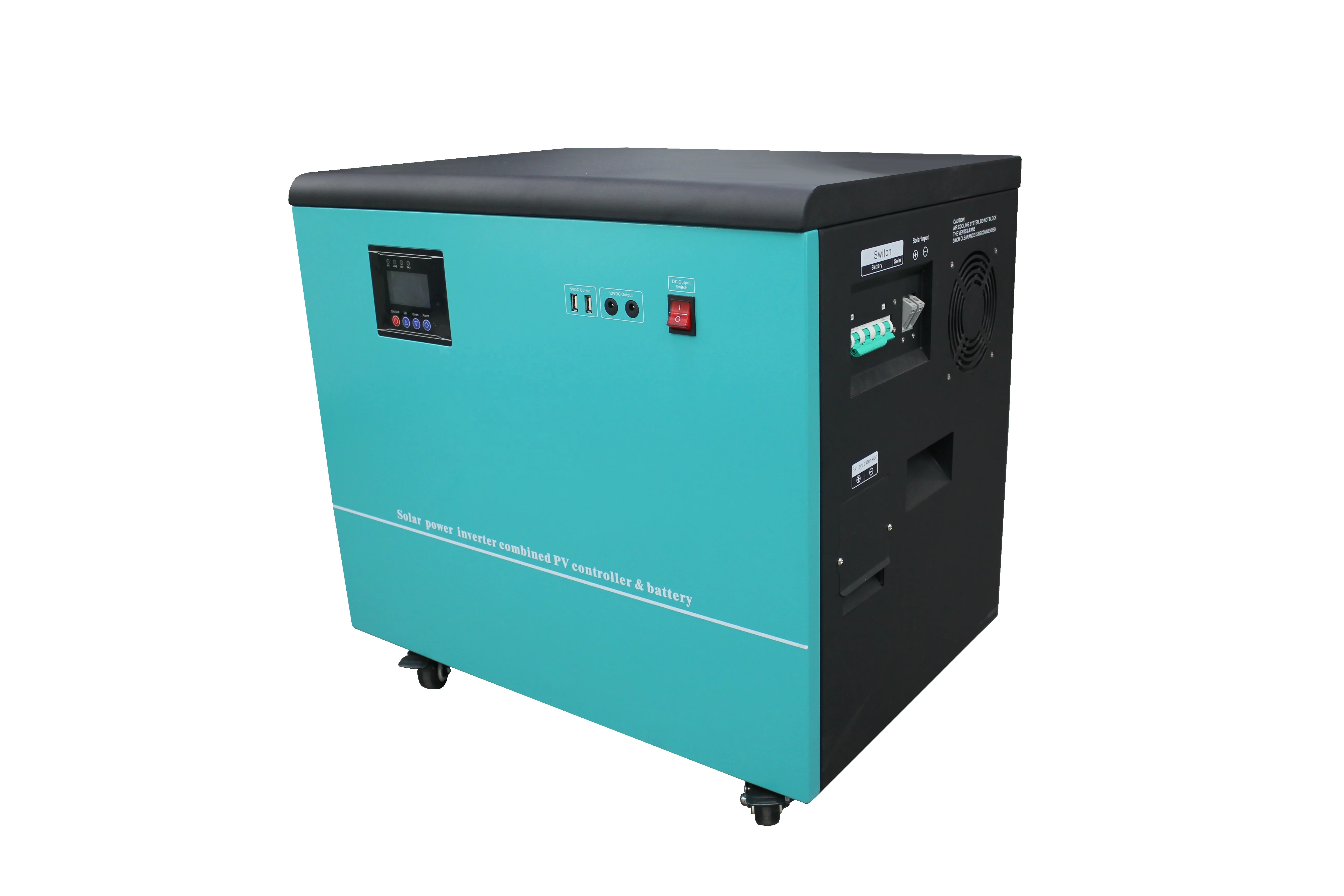 Bullcube 12V 24V 48V to 110V 220V dc to ac solar inverter 2000w 3000w 5000w 6000w Off Grid Pure sine wave power inverter
