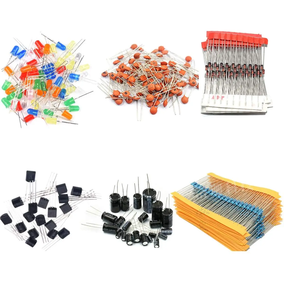 Breadboard Diy Bulk Electronic Component Kit Entry-Level Electronic Production With 555 Pcs Integrated Circuit