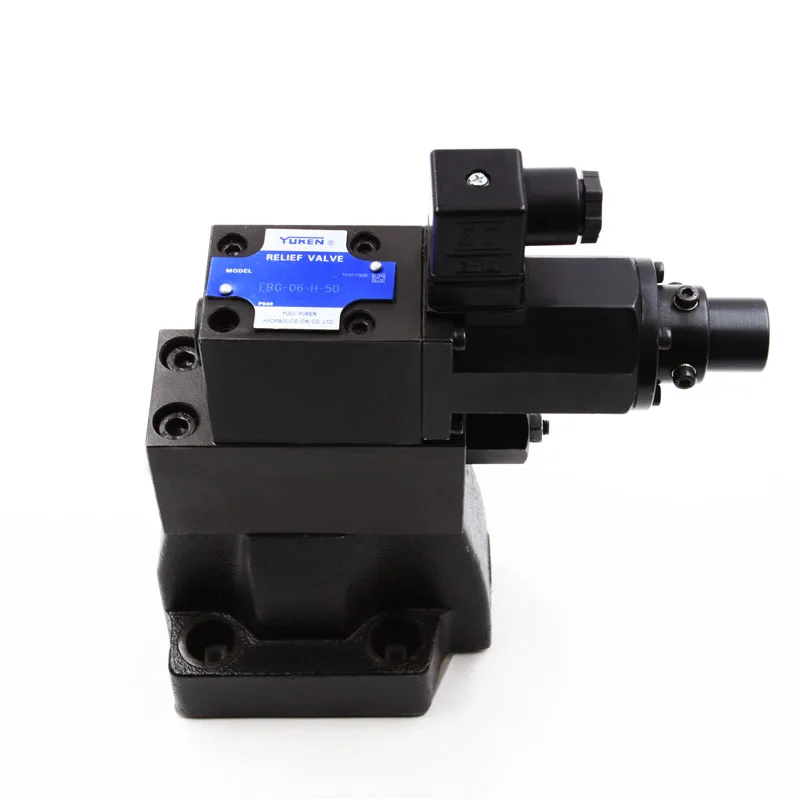 YuKen valve EFBG 03 06 EDG   relief and flow control valve proportional Hydraulic  solenoid control valve