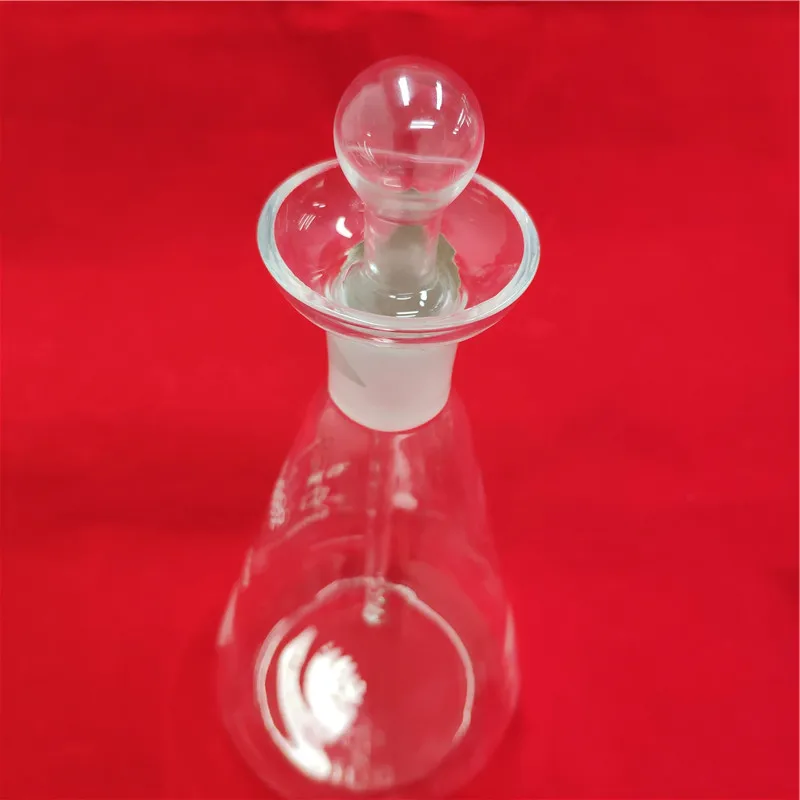 high purity lab using quartz glass oxyen flask combustion