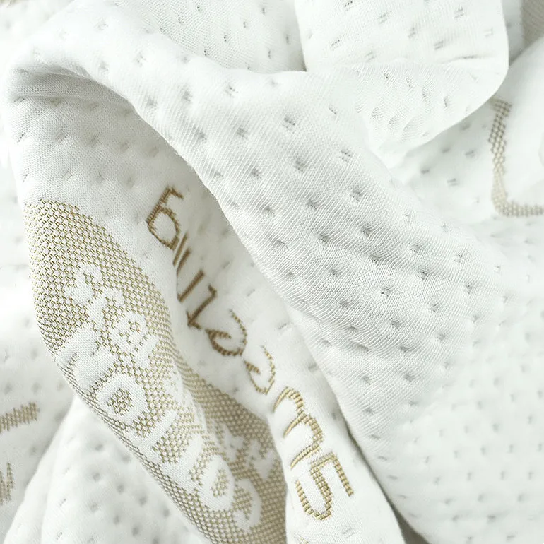 Breathable Hypoallergenic Organic Cotton Jacquard Jersey Fabric Polyester Jacquard Knitted Mattress Fabric