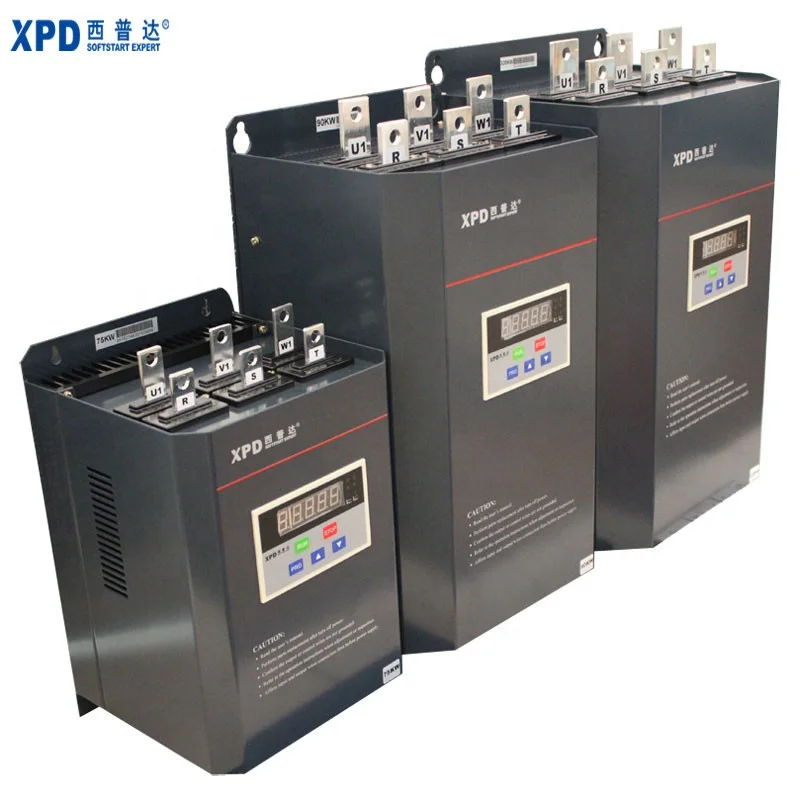 Трехфазный двигатель переменного тока XPD серии 3100, 220 В, 380 В, 440 В, 22 кВт, интеллектуальный мягкий стартер