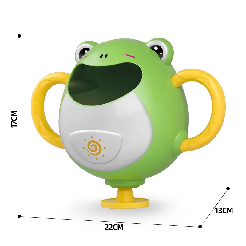 Cute frog toy bathtub shower water squirt toys baby spray sprinkler toy for Infant