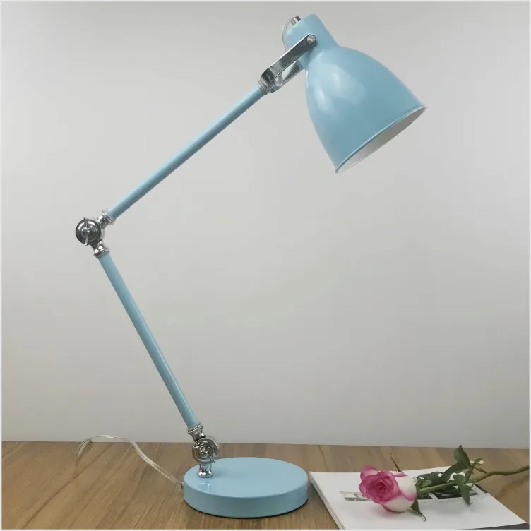 Eye-protecting lamp; Special long-arm foldable and telescopic lamp; Desk lamp for study room,painting desk