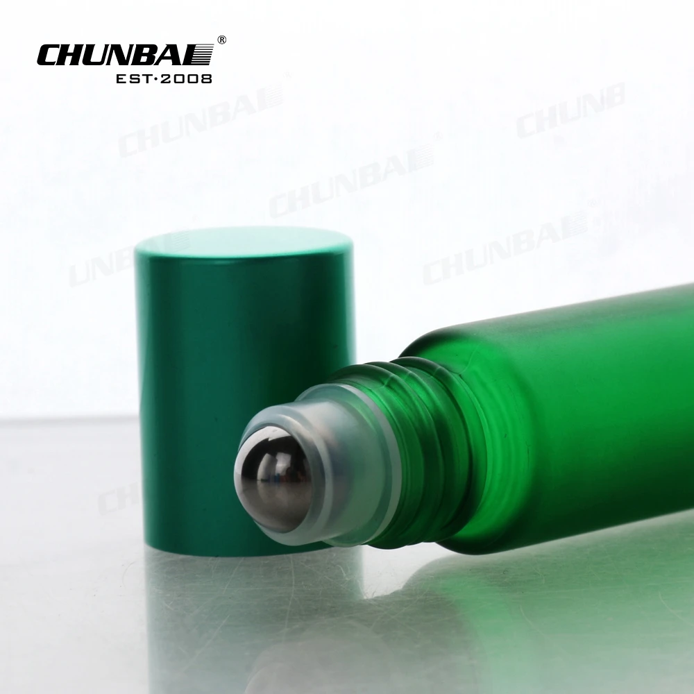 Wholesale Cylinder Exclusive Custom Attar Luxury Empty Perfume Oil 2Ml 3Ml 5Ml Roll On Glass Bottle With Roller Ball