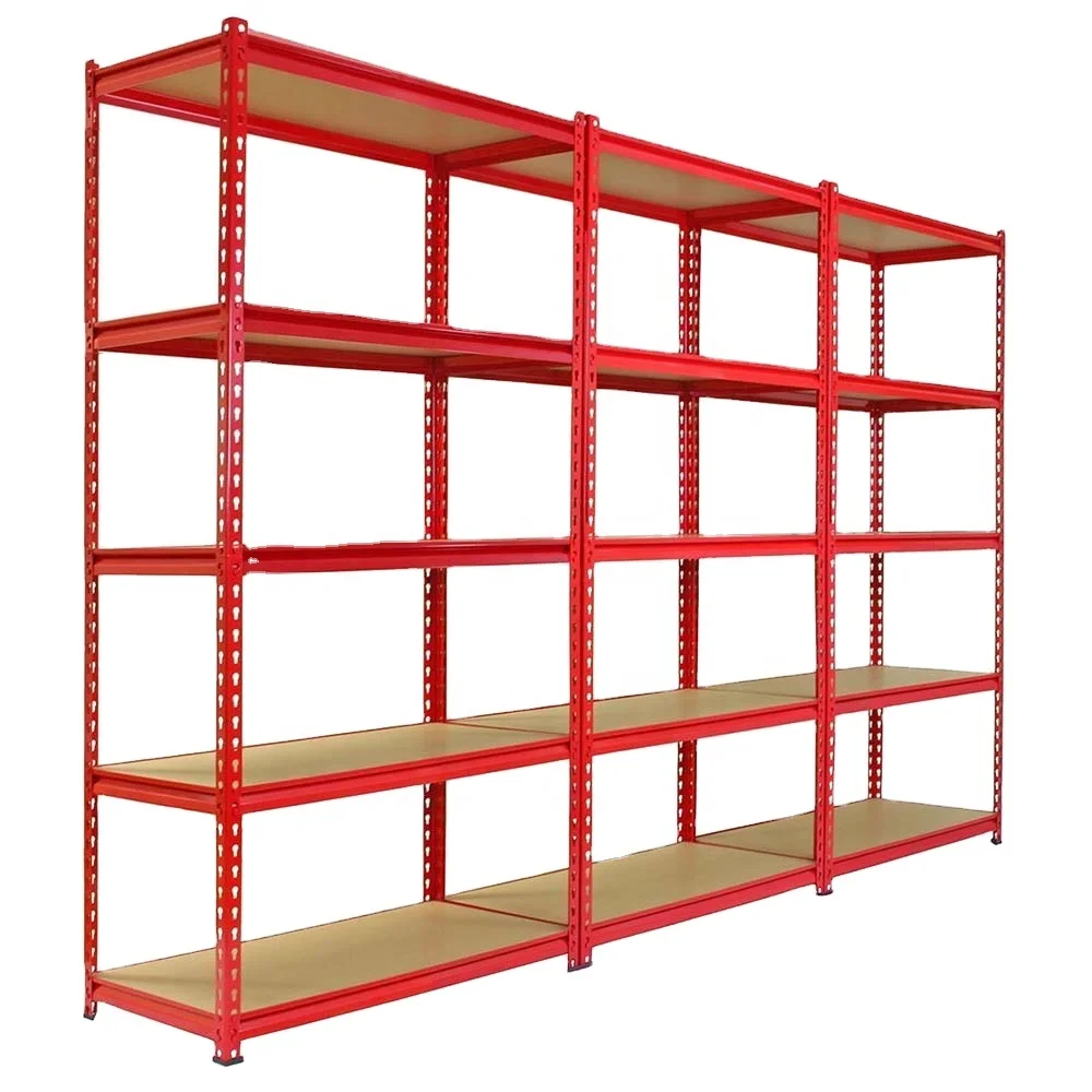 Shelving Unit Nice Luxury Storage Rack Shelves Heavy Duty 5 Tier Steel for Home Warehouse Rack Boltless / Rivet Shelving