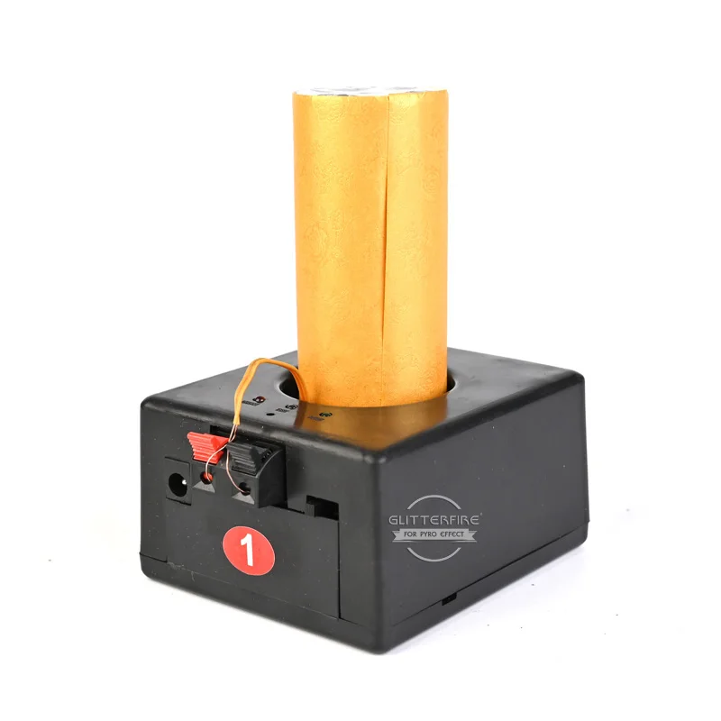 4 Channel cold flame pyrotechnic firing system rechargeable remote control fireworks firing system safety fire control systems
