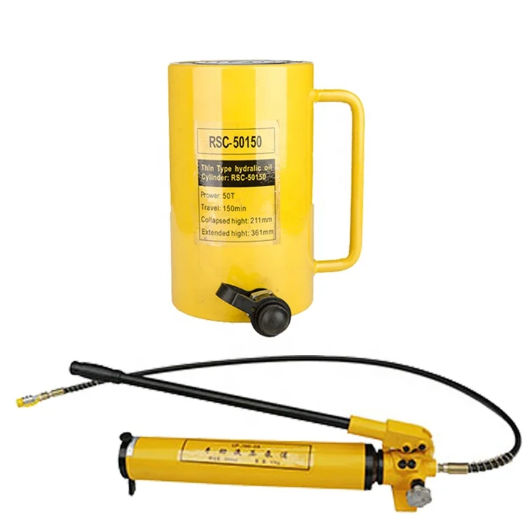 
RR-10400 hydraulic jacks double acting long stroke hydraulic jack hydraulic short ram jack for lifting cylinder 