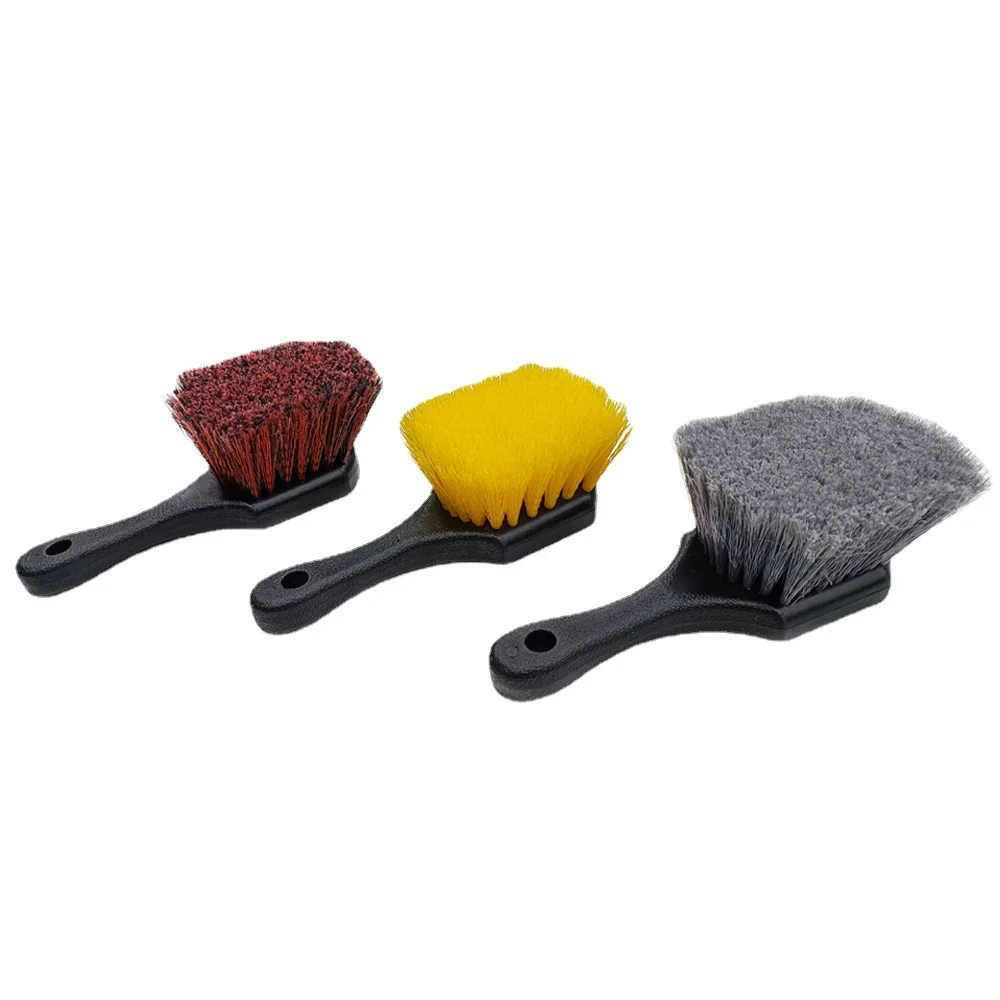 AUTO TIGER PP Hair Car Care Tire Wheel Wasing Cleaning Detailing Brush For Car Detailing