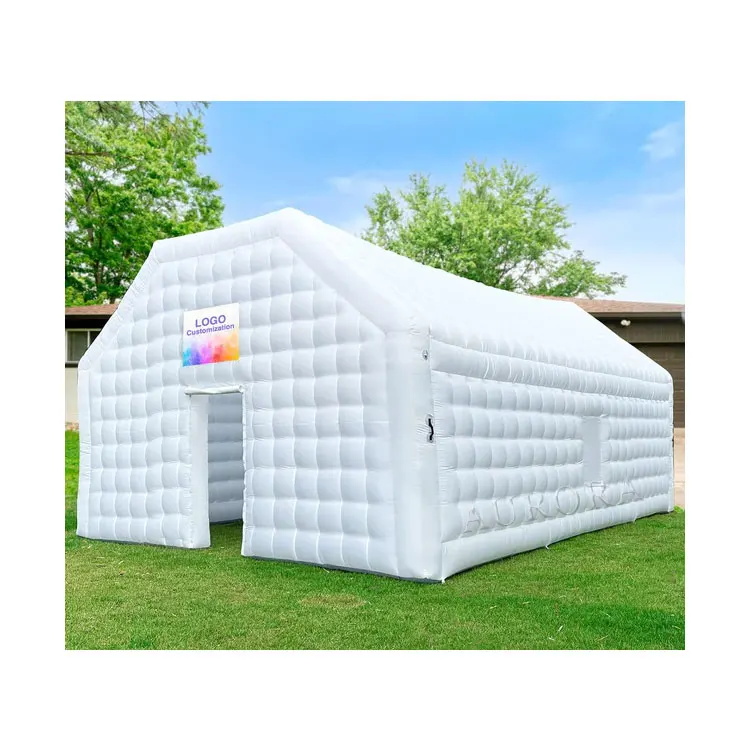 Popular commercial disco party tent event marquee portable indoor inflatable nightclub with light inflatable nightclub 4x6