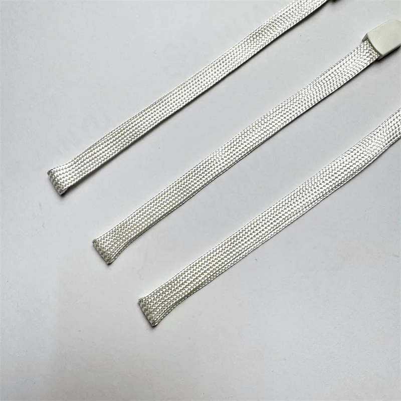 Wholesale high quality white short nylon wrist strap lanyard for speaker light stick water bottle walkie-talkie selfie stick fan