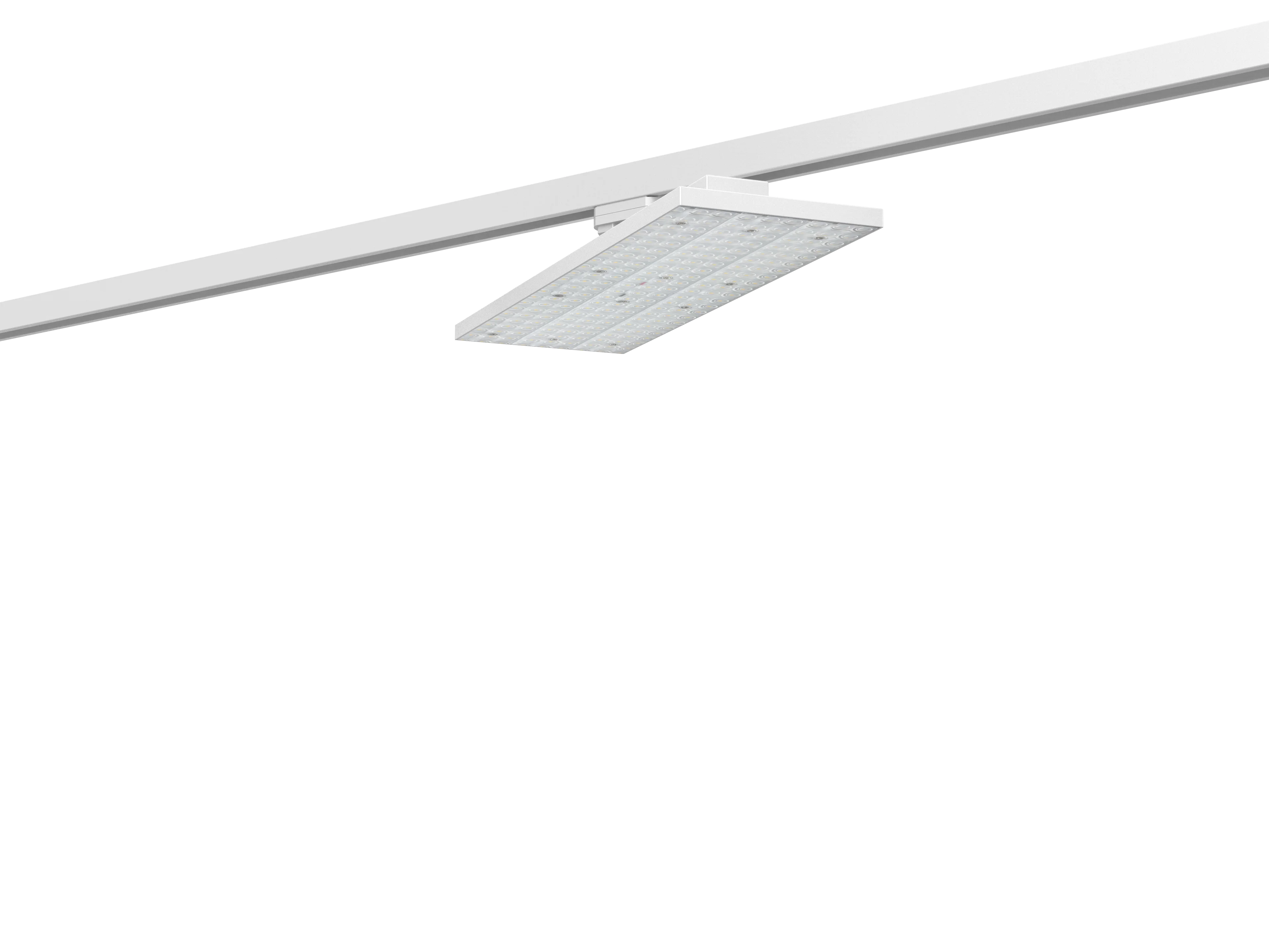 Power Adjustable High Lumen  Innovative Optics 5 Years Warranty 4 Wire 3 Phase  Universal track adapter Led Track Panel Light