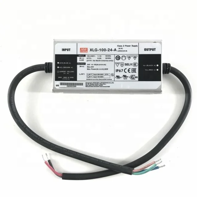 MEAN WELL XLG-100-H-DA2 100W Constant Power Mode LED Driver Switching Power Supply Original Single Meanwell 20 ~ 95% 2100ma 91%