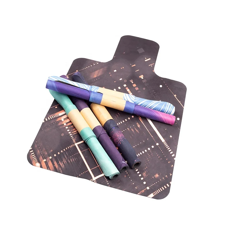 Exercise Wide Shaped Suede Workout Pilates Reformer Mat