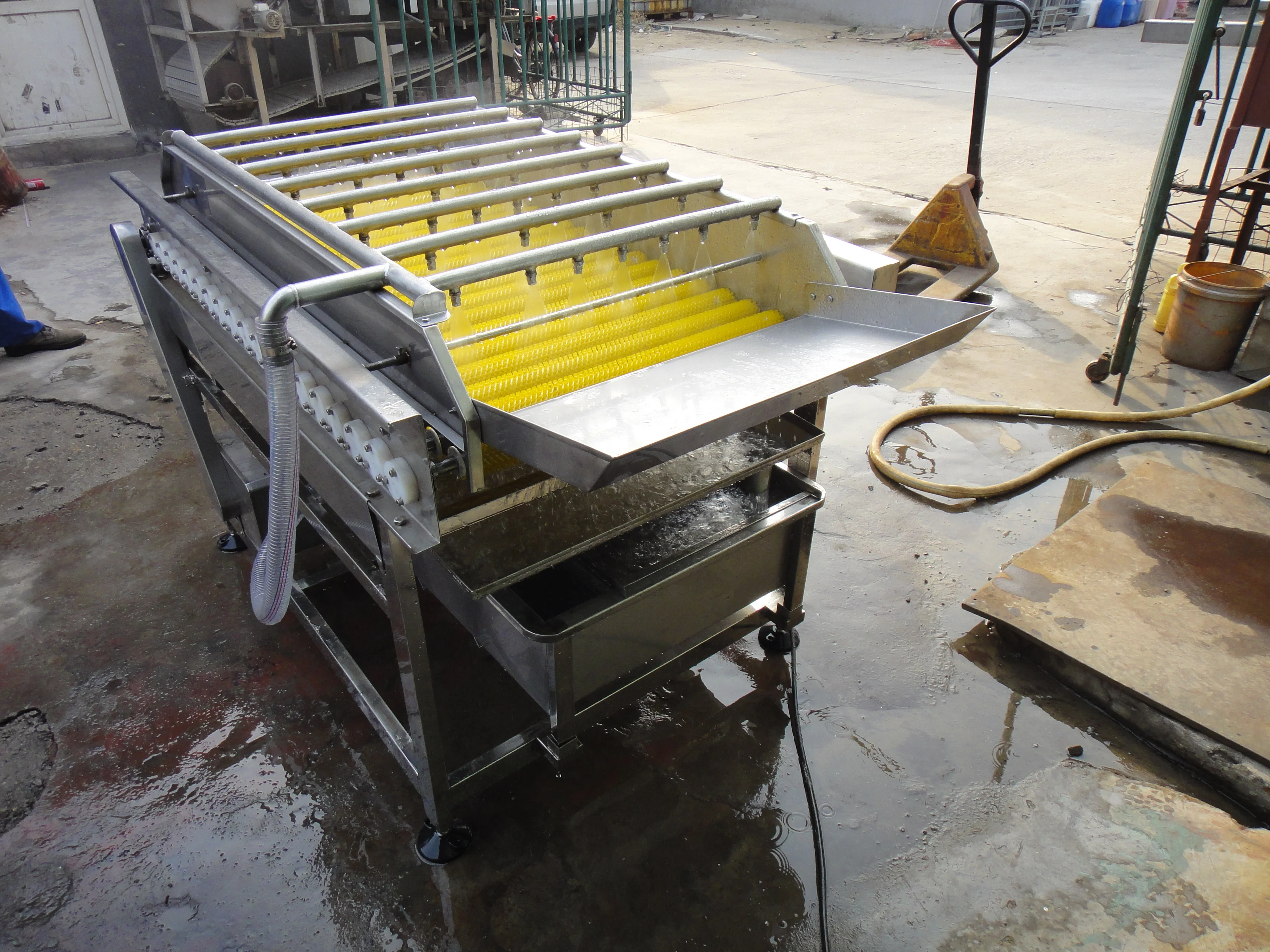 
potato washing machine 