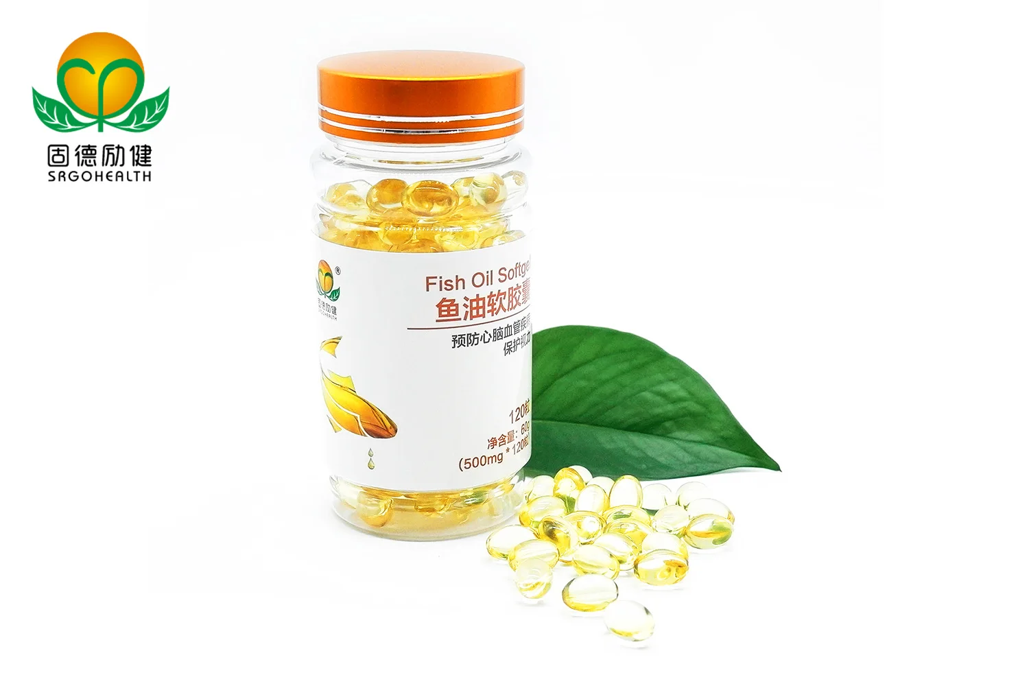 Fish Oil Softgel Capsule with inventory and prompt delivery