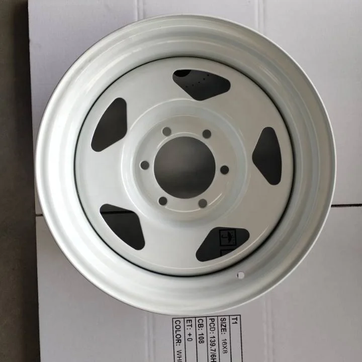 5 Spoke Concave Wheels 6x139.7 Steel Wheel Rims For SUV