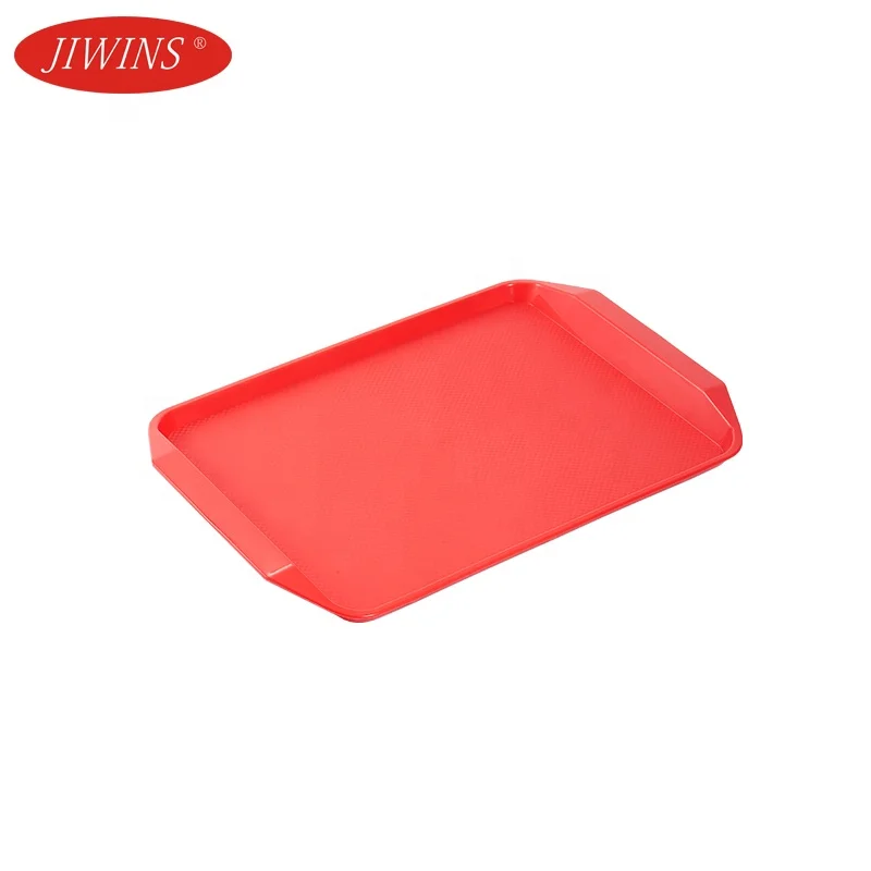 Chinese restaurant Food Serving Tray Supplier Jiwins PP Plastic Fast Food Tray commercial Trays Ideal For Schools