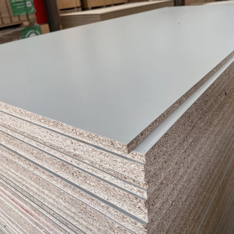 18mm 16mm 15mm 12mm high density particle board laminated black melamine faced wood chipboard panel board