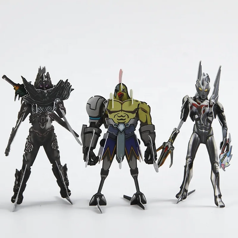 custom printing snack gifts 3d plastic christmas card toy 3d puzzle