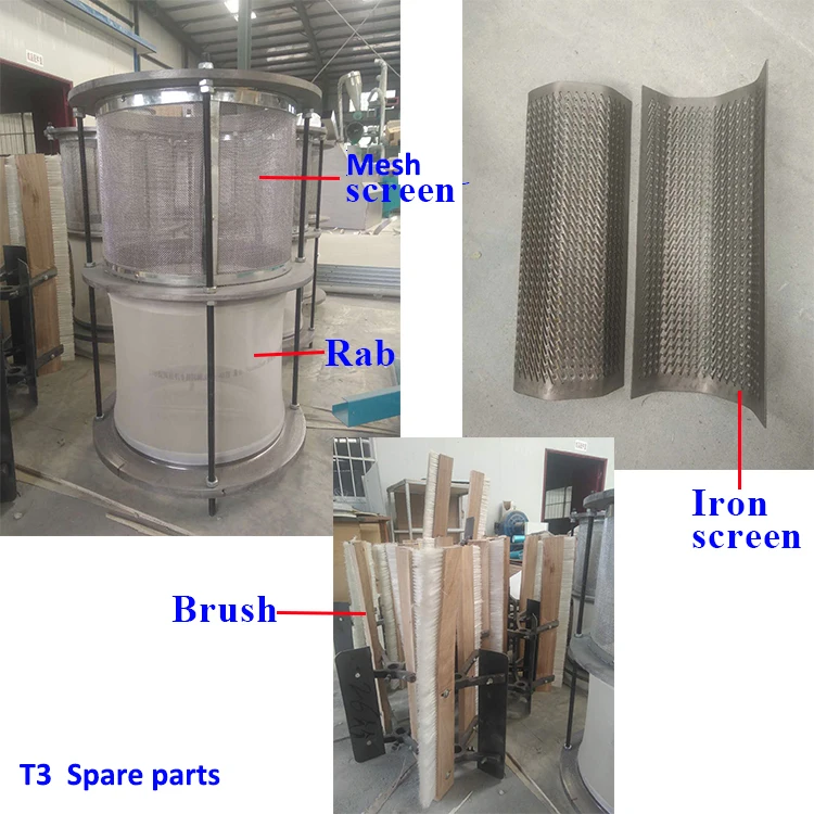 Factory sale single corn peeling machine maize grits mill for baby snack yellow corn ground pellet maker mill corn flour machine