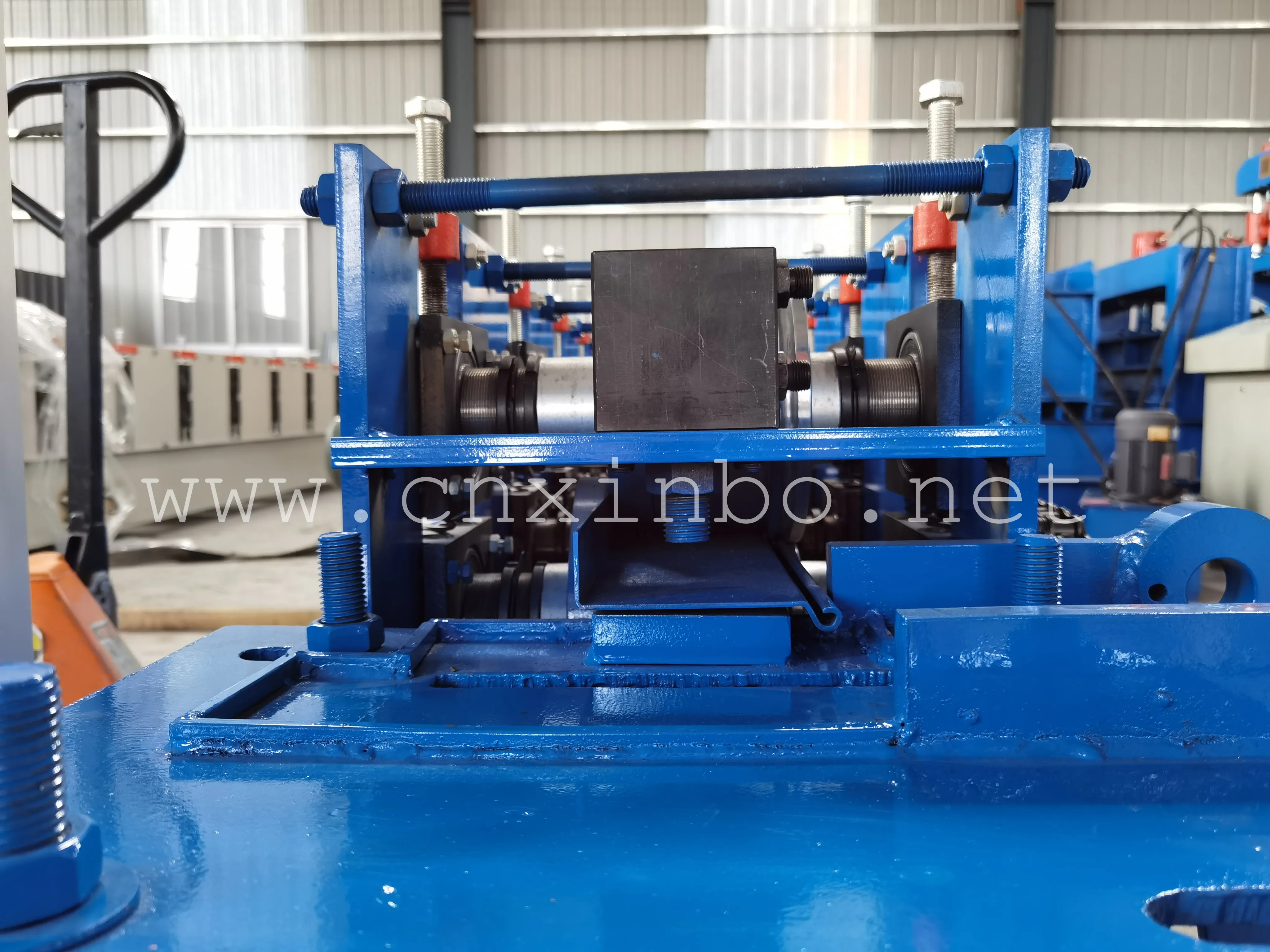 High Quality Automatic roller shutter door slat roll forming machine shutter door L bottom panel machine garage door machine