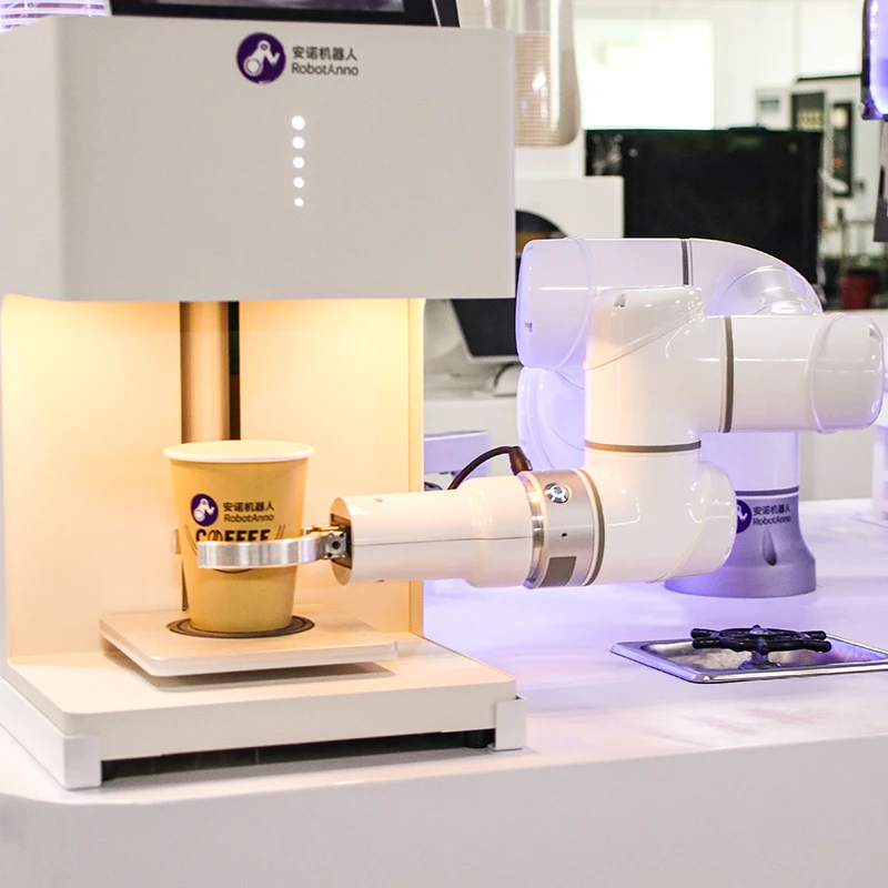 Commercial Indoor AI Intelligent Automatic Latte Coffee And Printing Coffee Machine Barista Coffee Robot